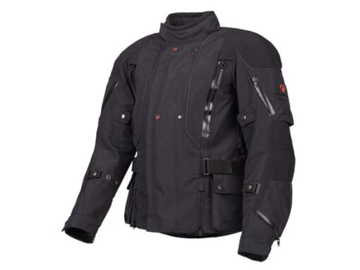 Stadler Treasure Pro Damen Gore-Tex Motorradjacke, Schwarz -Motorradzubehör Geschäft stadler treasure pro motorradjacke damen schwarz 5504