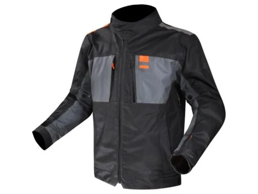 LS2 Titanium Motorradjacke -Motorradzubehör Geschäft titanium man jacket blue h v orange 64210f0123 3531