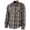 Trilobite Timber 2.0 Biker Shirt, Grau-schwarz