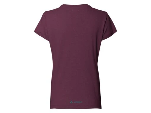 Vaude Cyclist Damen Fahrrad Shirt, Cassis -Motorradzubehör Geschäft vaude cyclist damen fahrrad shirt cassis back 4363