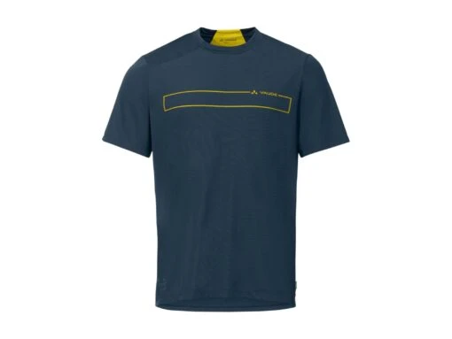 Vaude Qimsa Logo Herren Fahrrad Shirt, Dark Sea -Motorradzubehör Geschäft vaude qimsa logo herren fahrrad shirt dark sea 4341