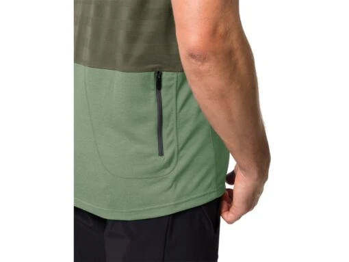 Vaude Tamaro III Herren Fahrradshirt, Willow Green -Motorradzubehör Geschäft vaude tamaro iii shirt green detail 4387