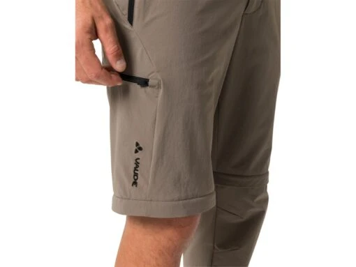 Vaude Yaras ZO Herren Fahrradhose, Coconut -Motorradzubehör Geschäft vaude yaras zo radhose coconut zip off 4302
