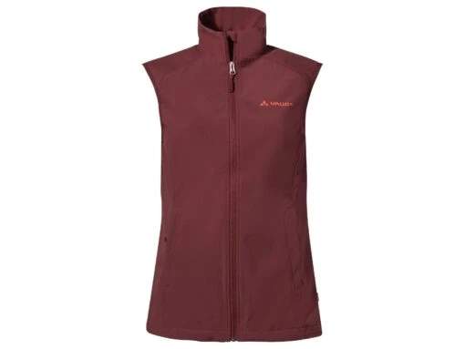 Vaude Women´s Hurricane Vest III Fahrradweste -Motorradzubehör Geschäft weste vaude womans hurricane vest iii dark cherry 1 2676