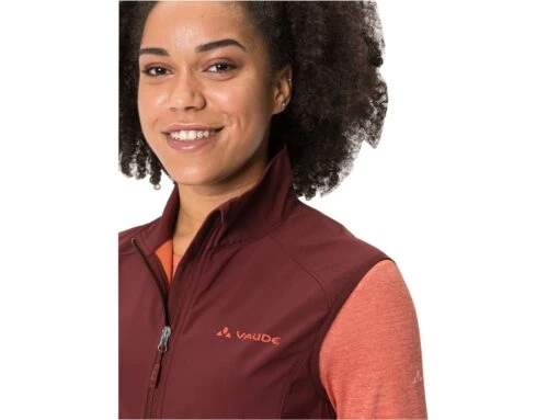 Vaude Women´s Hurricane Vest III Fahrradweste -Motorradzubehör Geschäft weste vaude womans hurricane vest iii dark cherry 5 2672