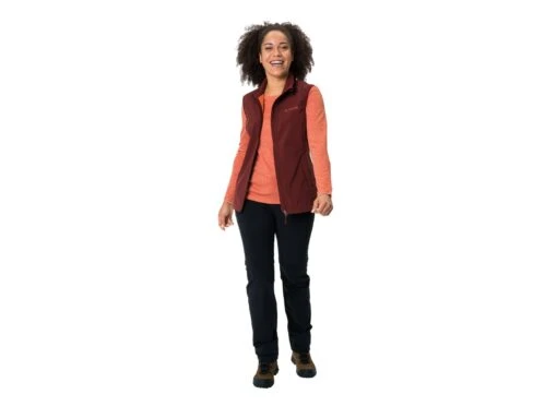 Vaude Women´s Hurricane Vest III Fahrradweste -Motorradzubehör Geschäft weste vaude womans hurricane vest iii dark cherry 7 2670