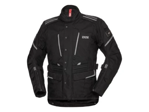 IXS Powells-ST Damen Motorradjacke, Schwarz -Motorradzubehör Geschäft x55038 003 1002447