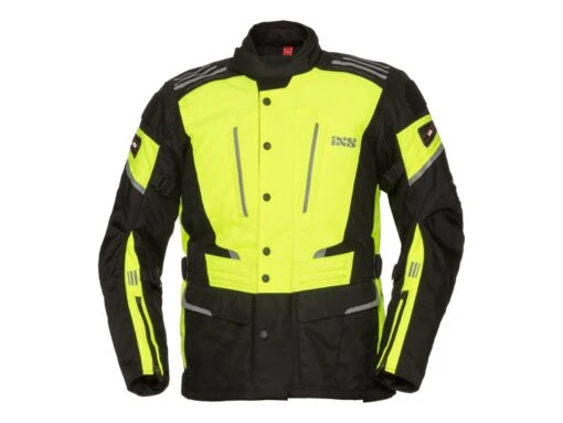 IXS Powells-ST Motorradjacke, Gelb-schwarz -Motorradzubehör Geschäft x55038 530 1002449